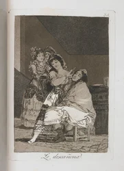 Plate from Los Caprichos
